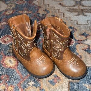 Wonder Nation Brown Kids Boots